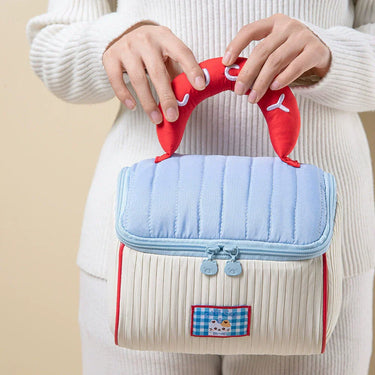 Portable Lucky Handle Makeup Storage Bag